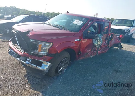 2018 Ford F-150 Xlt from USA, damaged, VIN 1FTEW1E55JFE60378